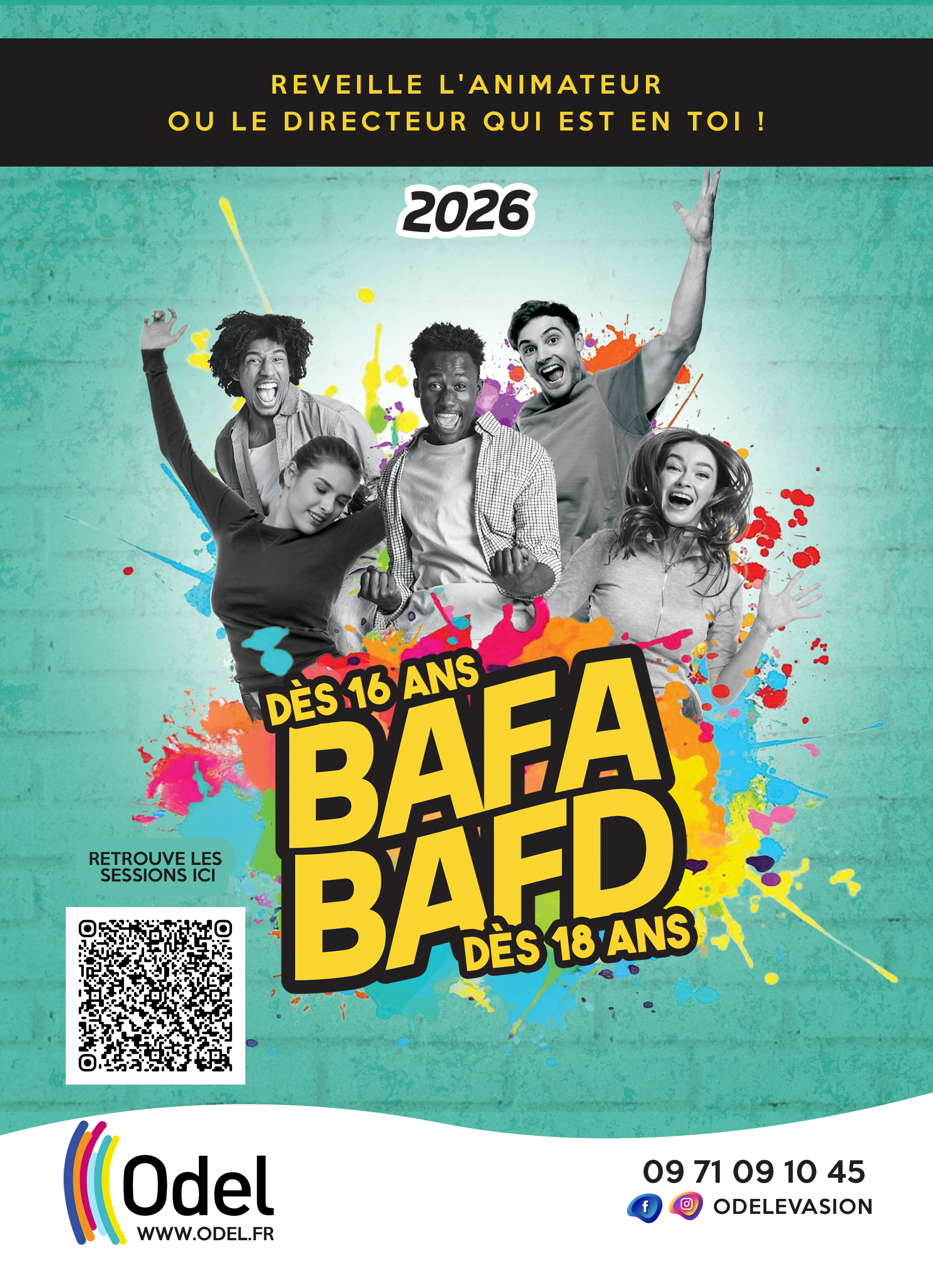 Calendrier des Formations BAFA / BAFD - Odel