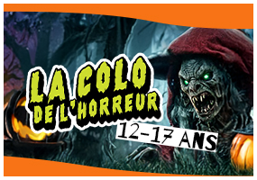 colo de l'horreur pour les 12-17 ans avec l'odel